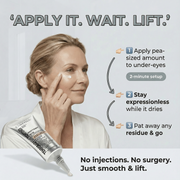 Reverse-Aging Temporary Eye Tightener: Younger Looking Eyes In 90 Seconds