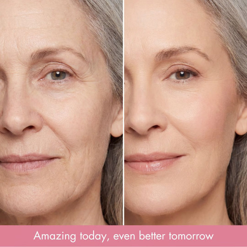 1. Smooths Fine Lines & Crepey Under-Eye Skin Instantly.